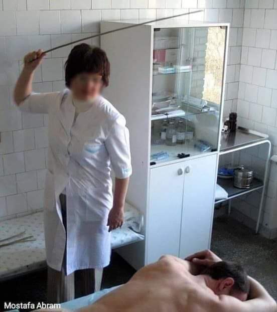 مستشفى روسي يعالج مدمني الجنس بالجلد بعصا الخيزران
